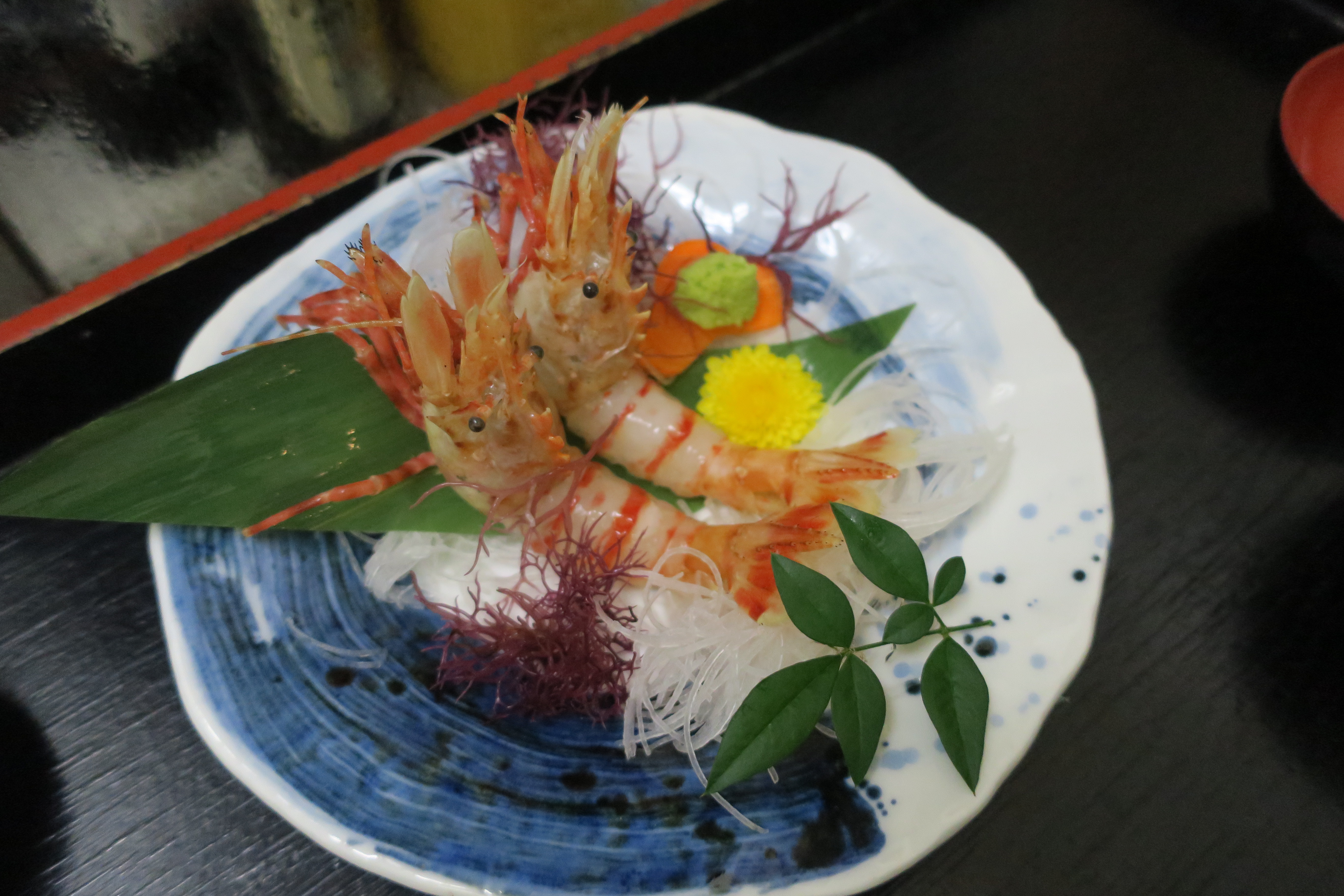 旬の食材 幻の鬼海老は絶品です 旬の食材 幻の鬼海老は絶品です
